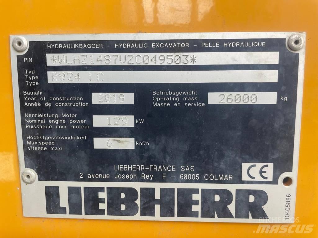 Liebherr R924 G8 حفارات زحافة