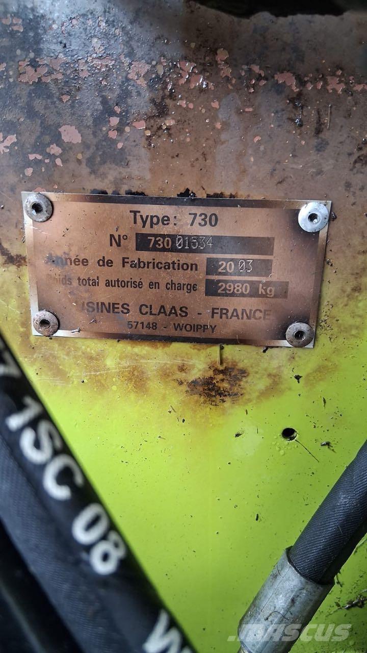 CLAAS Variant 280 محزمات مستديرة