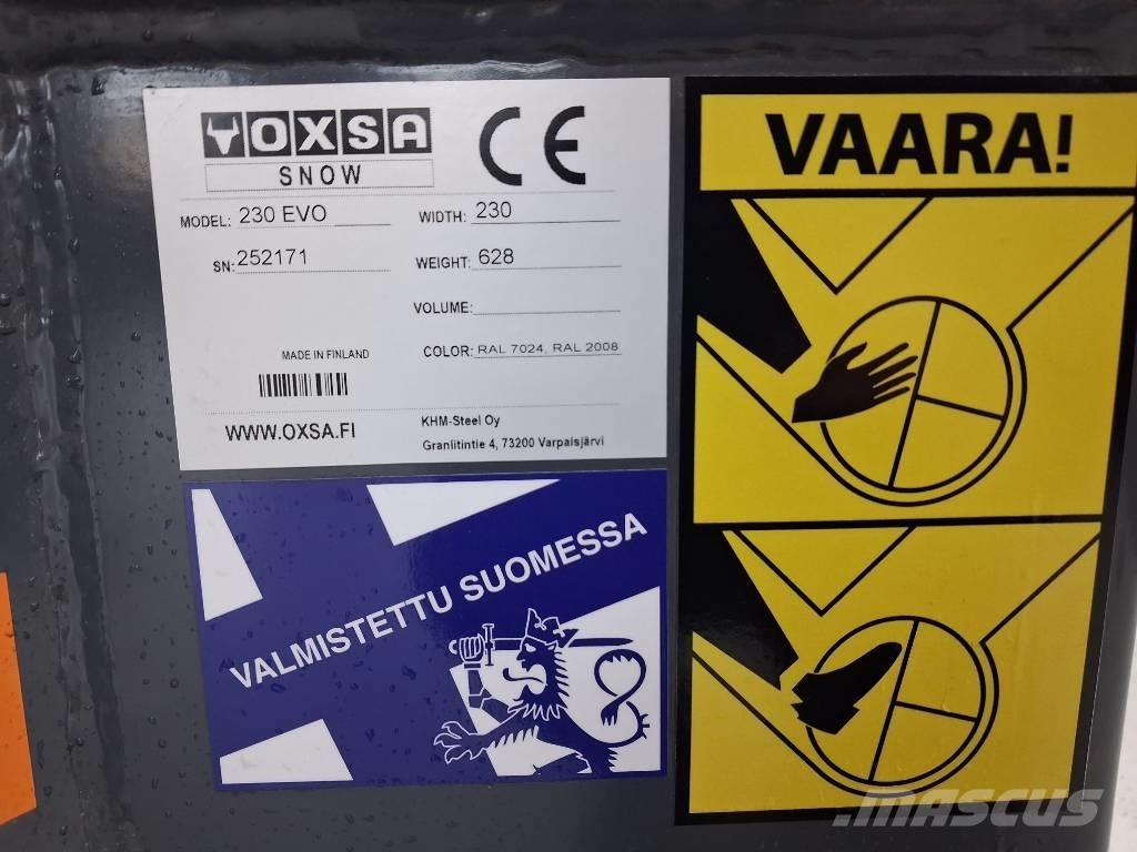 Oxsa 230 EVO قاذفات الجليد