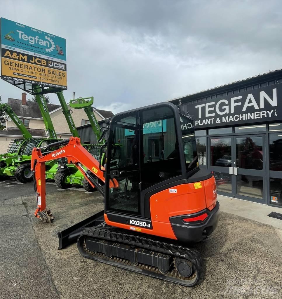 Kubota KX 030-4 حفارات صغيرة أقل من 7 طن (حفارات صغيرة)