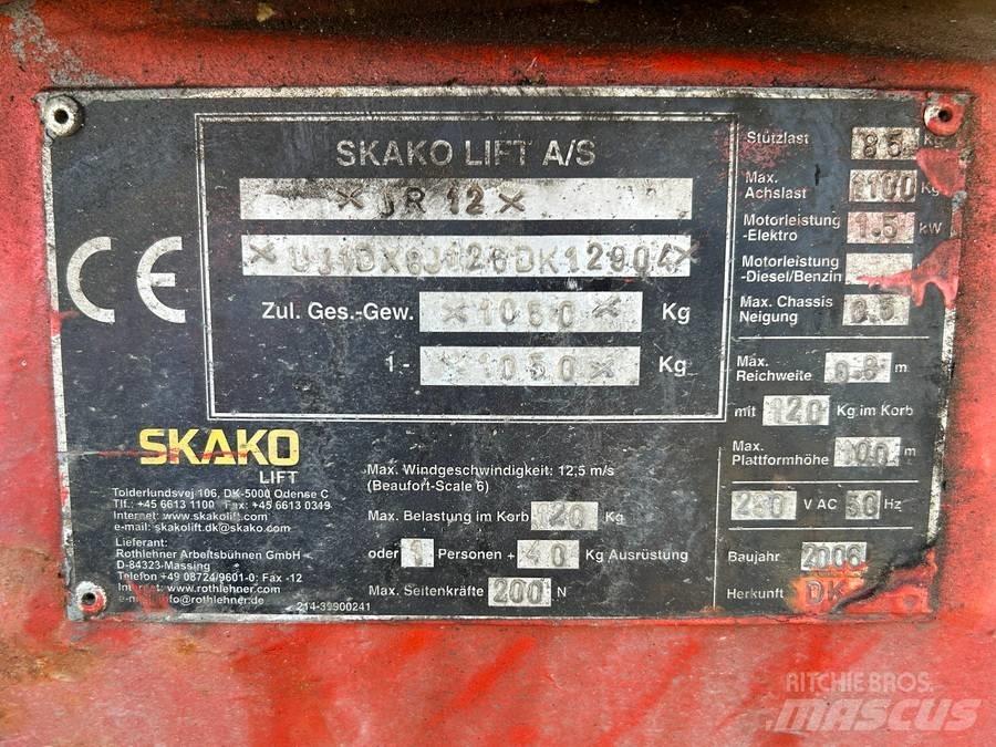Denka-Lift DK 7 JR12 المنصات الهوائية المثبتة على مقطورة