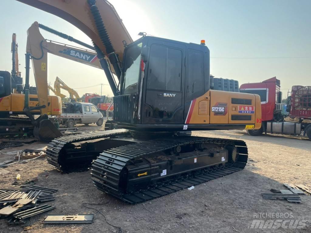 Sany 215c حفارات زحافة