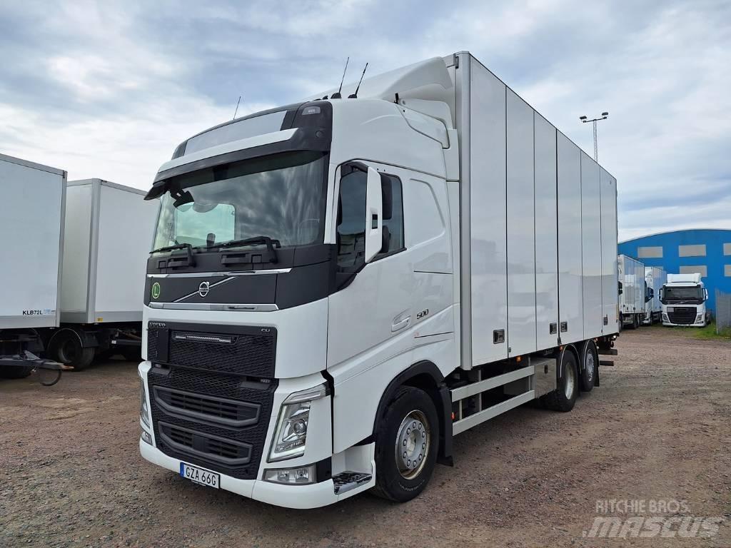 Volvo FH 500 شاحنات ذات هيكل صندوقي