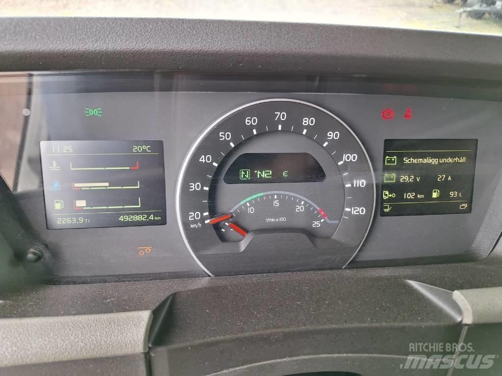 Volvo FH 500 شاحنات ذات هيكل صندوقي