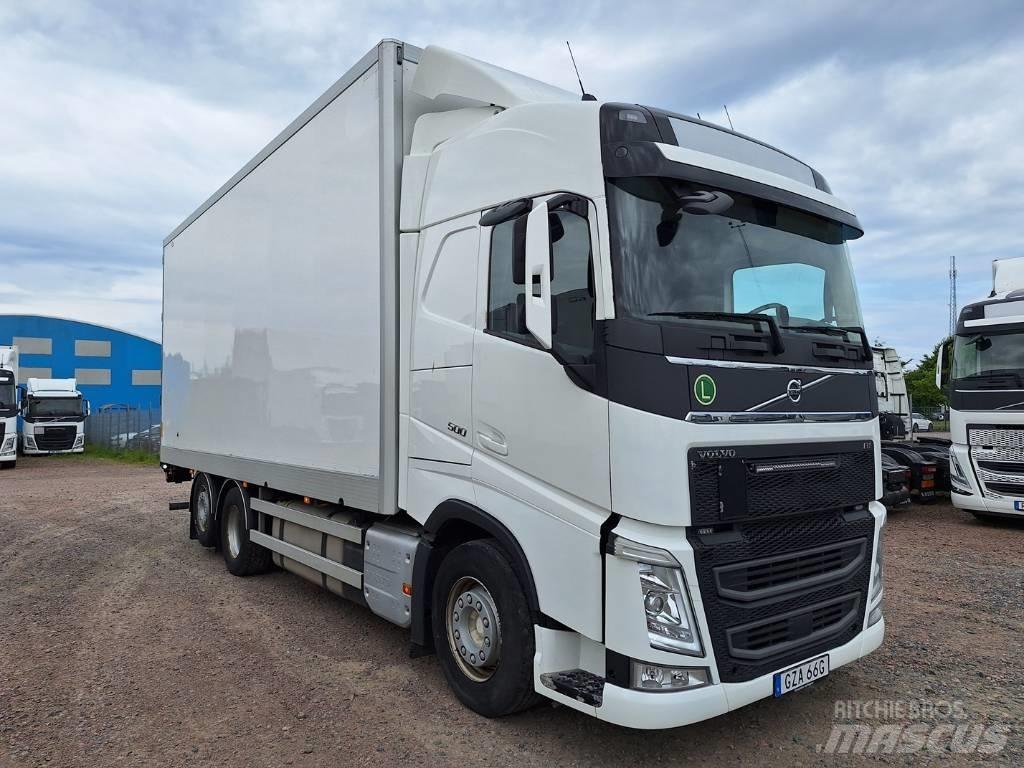 Volvo FH 500 شاحنات ذات هيكل صندوقي