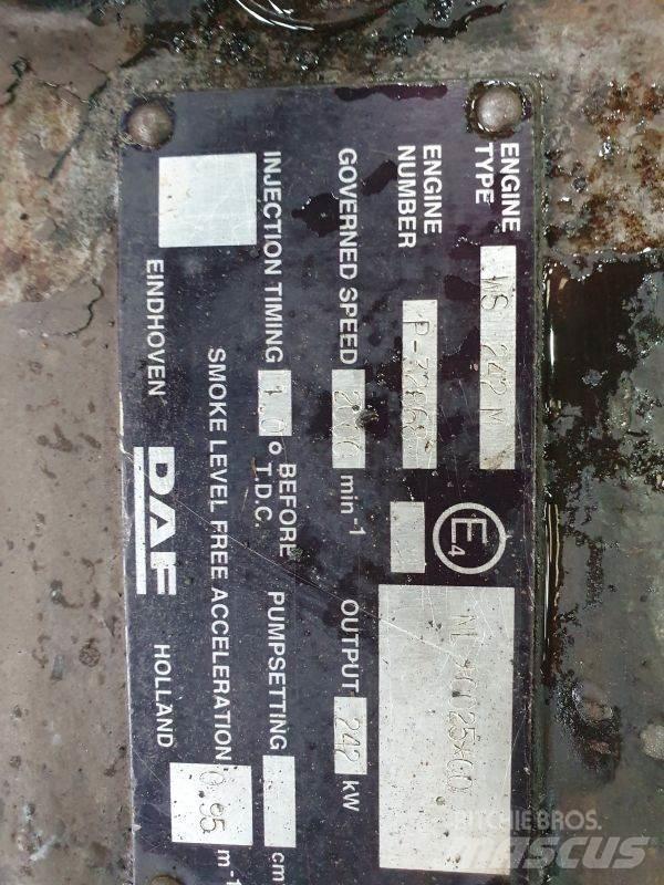 DAF WS 242 M محركات