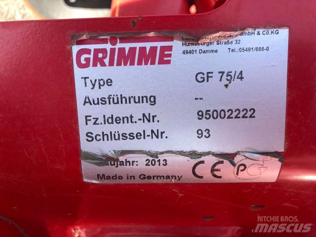 Grimme GF 75-4 الكاسحات وقلابات التربة ذات المحركات