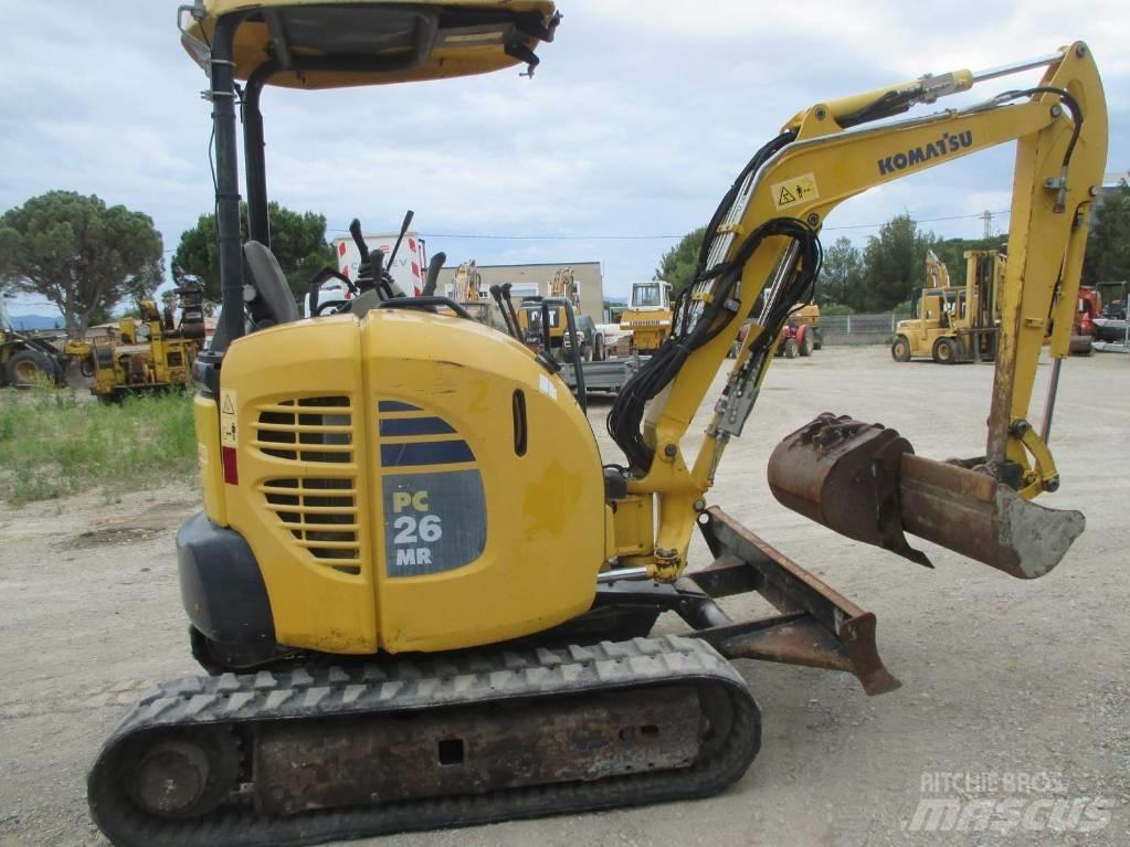 Komatsu PC 26 MR-3 حفارات صغيرة أقل من 7 طن (حفارات صغيرة)