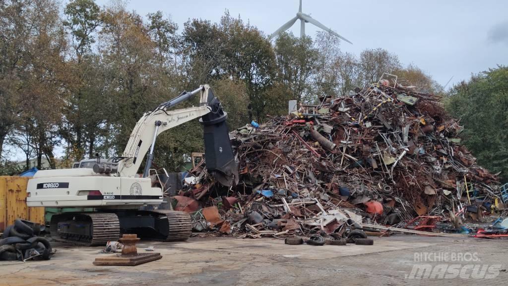 Kobelco Sk 460 lc لوادر ذات جرافات عكسية