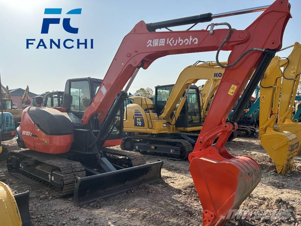 Kubota KX 183-3 حفارات زحافة