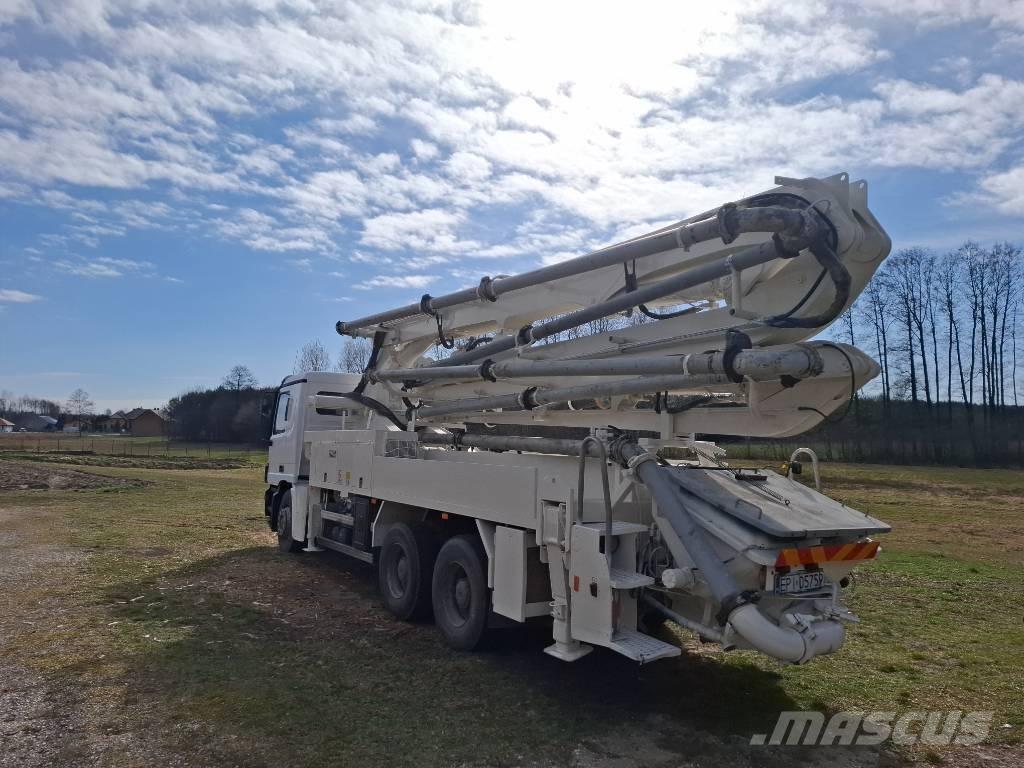 Mercedes-Benz Actros مضخات خرسانة