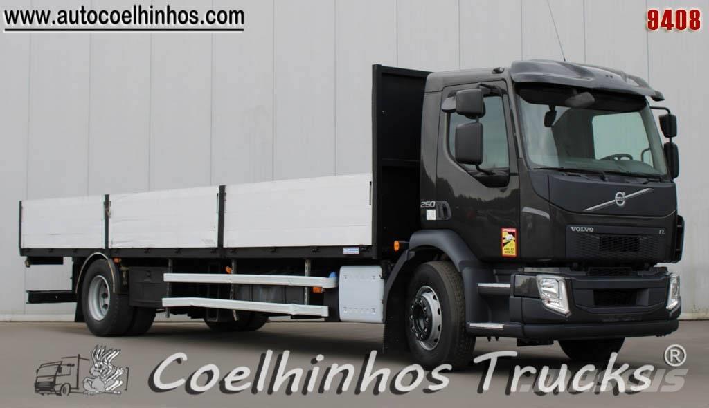 Volvo FL 250 شاحنات مسطحة/مفصلية الجوانب