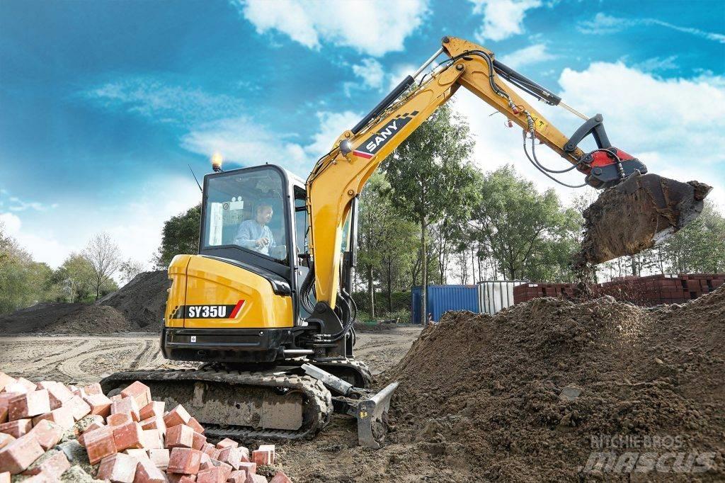 Sany SY 35 U حفارات صغيرة أقل من 7 طن (حفارات صغيرة)