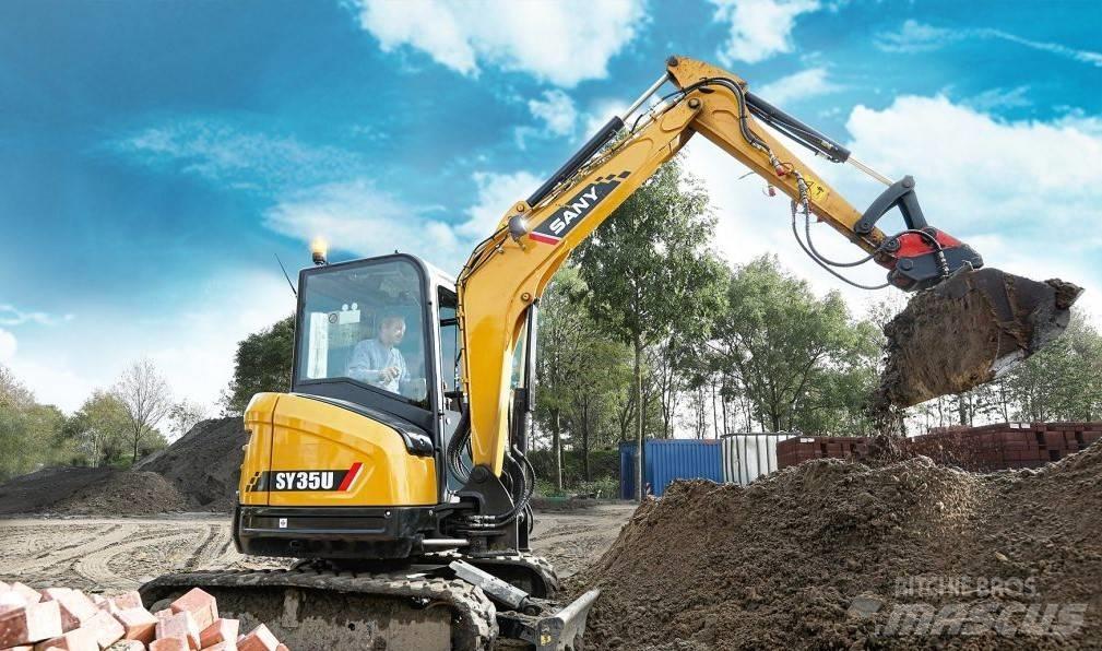 Sany SY 35 U حفارات صغيرة أقل من 7 طن (حفارات صغيرة)