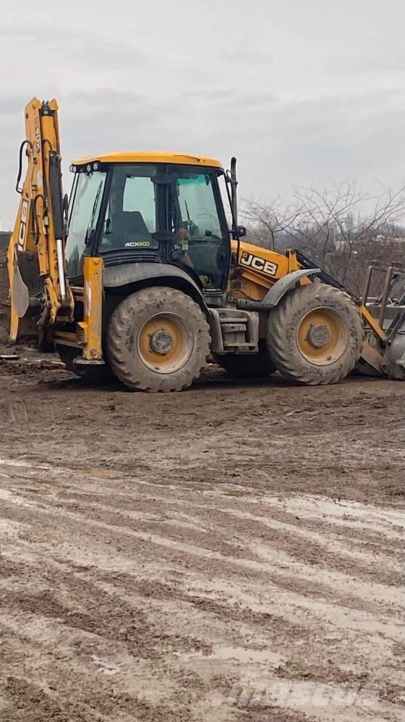 JCB 4 CX لوادر ذات جرافات عكسية