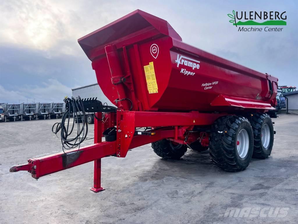 Krampe HP 20 مقطورات قلابة