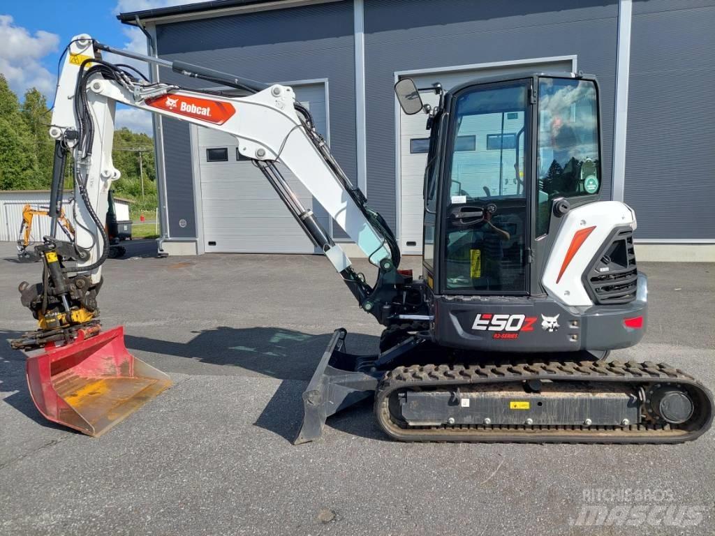 Bobcat E50z حفارات صغيرة أقل من 7 طن (حفارات صغيرة)