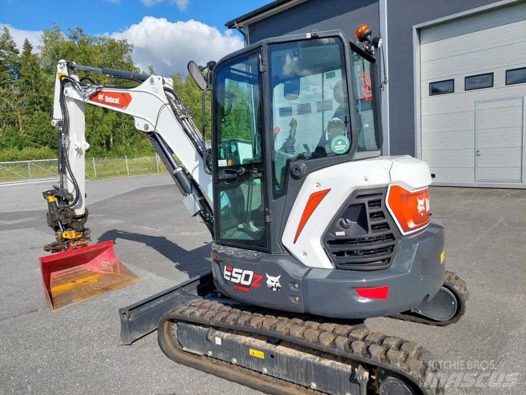 Bobcat E50z حفارات صغيرة أقل من 7 طن (حفارات صغيرة)