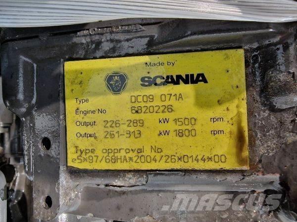 Scania DC09 71A محركات