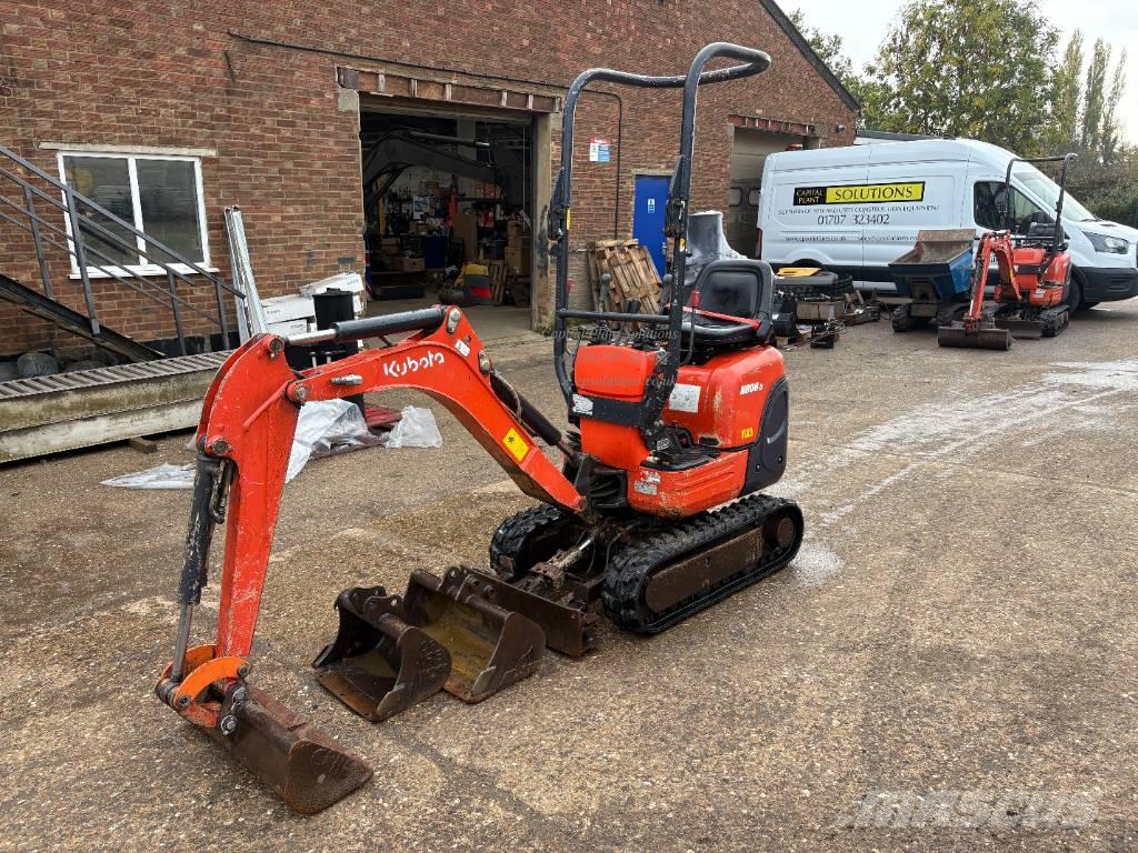 Kubota K 008-3 حفارات صغيرة أقل من 7 طن (حفارات صغيرة)