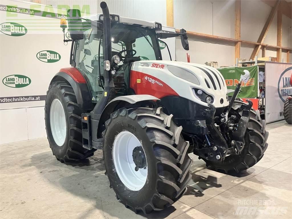 Steyr 4125 profi الجرارات