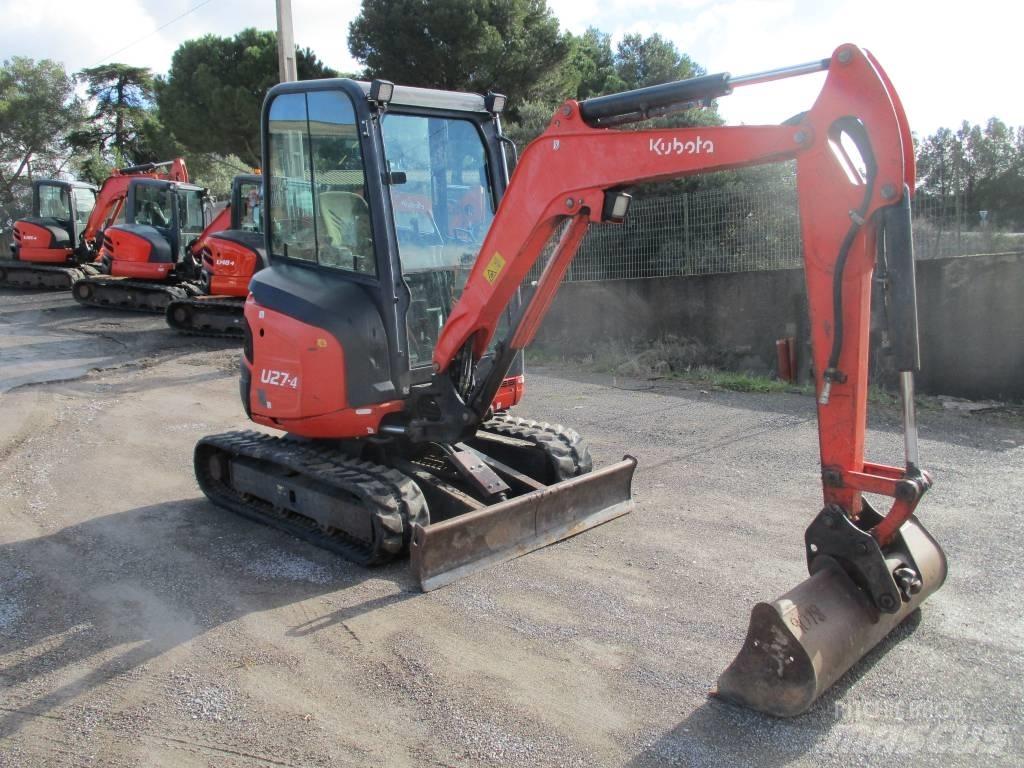 Kubota U 27-4 حفارات صغيرة أقل من 7 طن (حفارات صغيرة)
