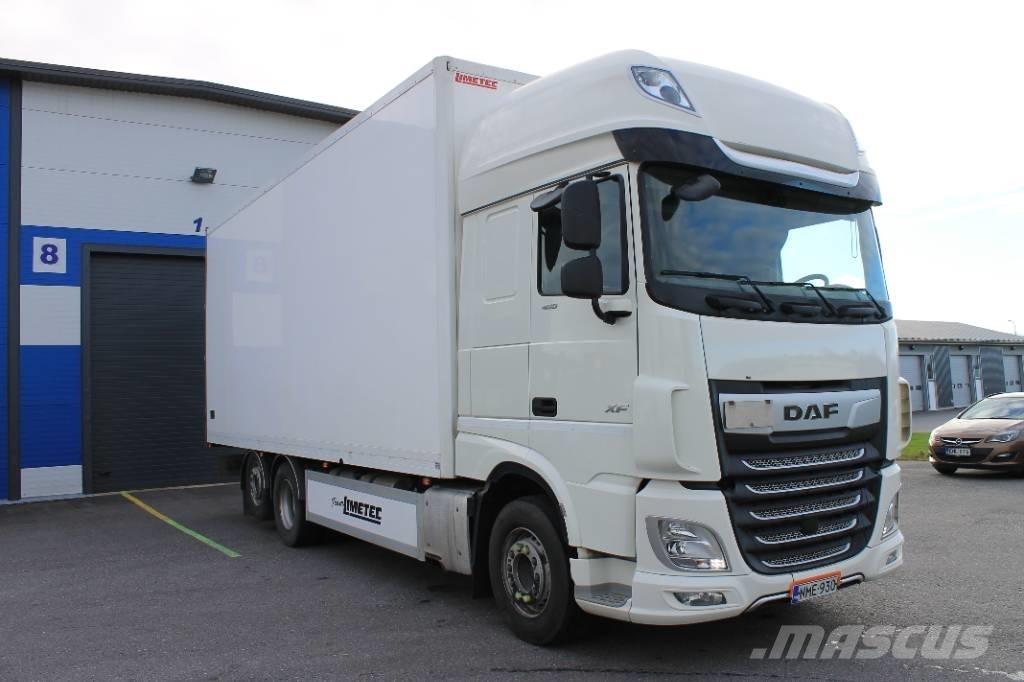 DAF XF 480 FAR شاحنات ذات هيكل صندوقي