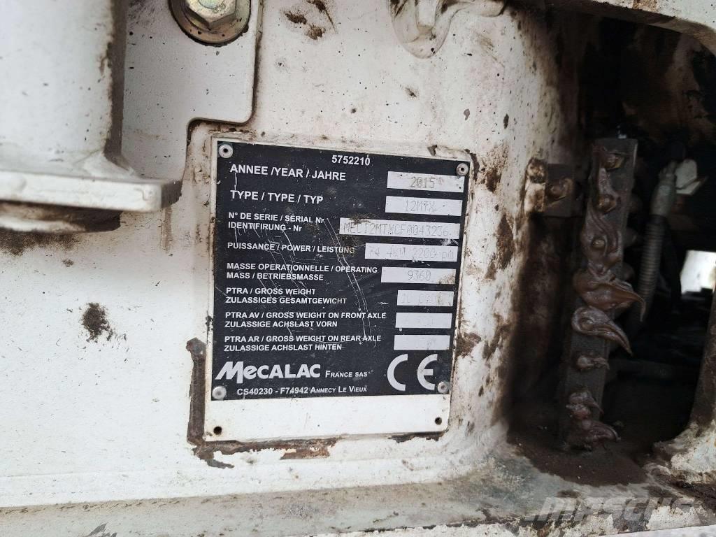 Mecalac 12 MTX حفارات بعجل