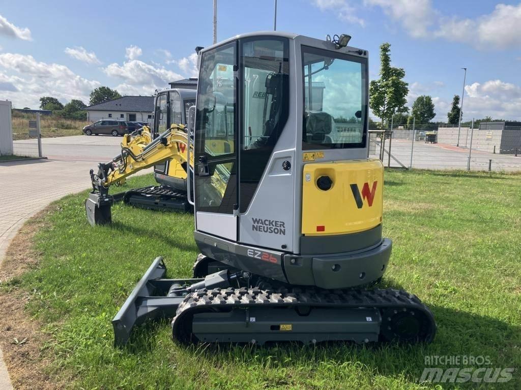 Wacker EZ 26 حفارات صغيرة أقل من 7 طن (حفارات صغيرة)