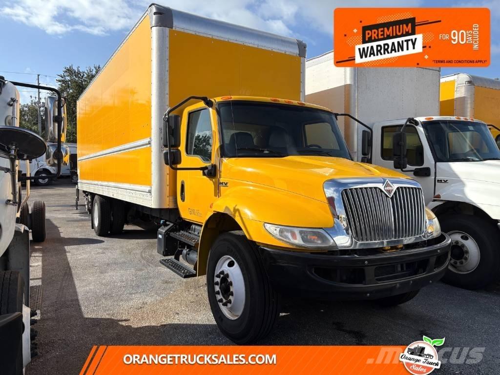 International MV607 شاحنات ذات هيكل صندوقي