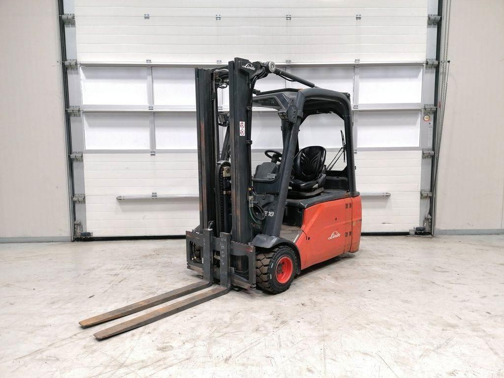 Linde E18L-01 شاحنات ذات رافعات شوكية تعمل بالكهرباء