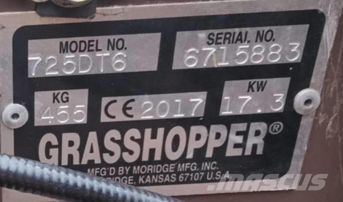 Grasshopper 725 DT 6 صفر محولا الدوران