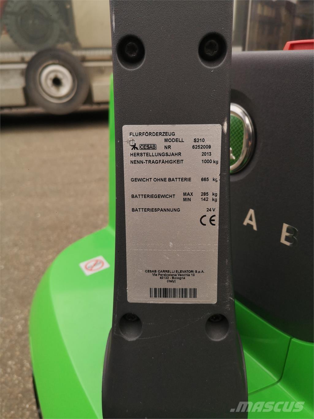 Cesab S210 شاحنات مناولة ذاتية الدفع