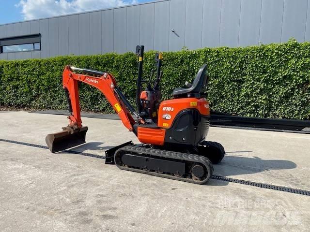 Kubota U 10-3 حفارات صغيرة أقل من 7 طن (حفارات صغيرة)