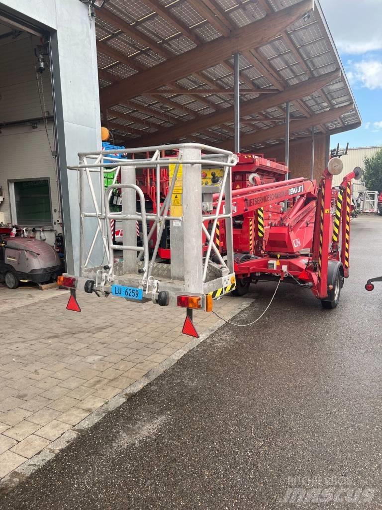 Denka-Lift DK 12 المنصات الهوائية المثبتة على مقطورة