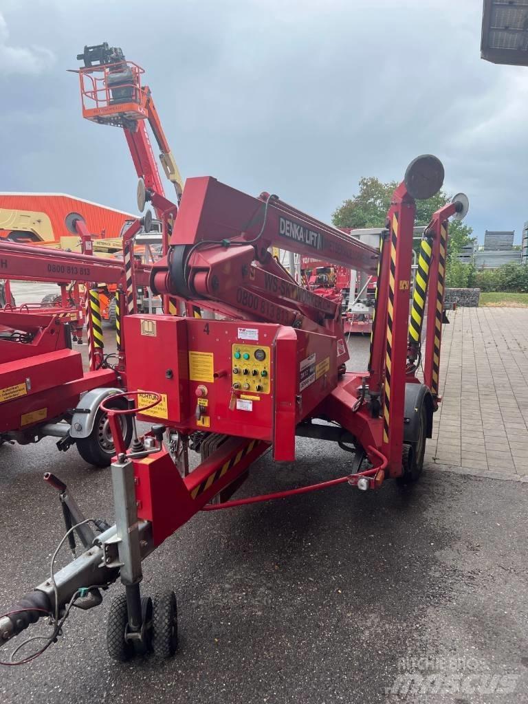 Denka-Lift DK 12 المنصات الهوائية المثبتة على مقطورة