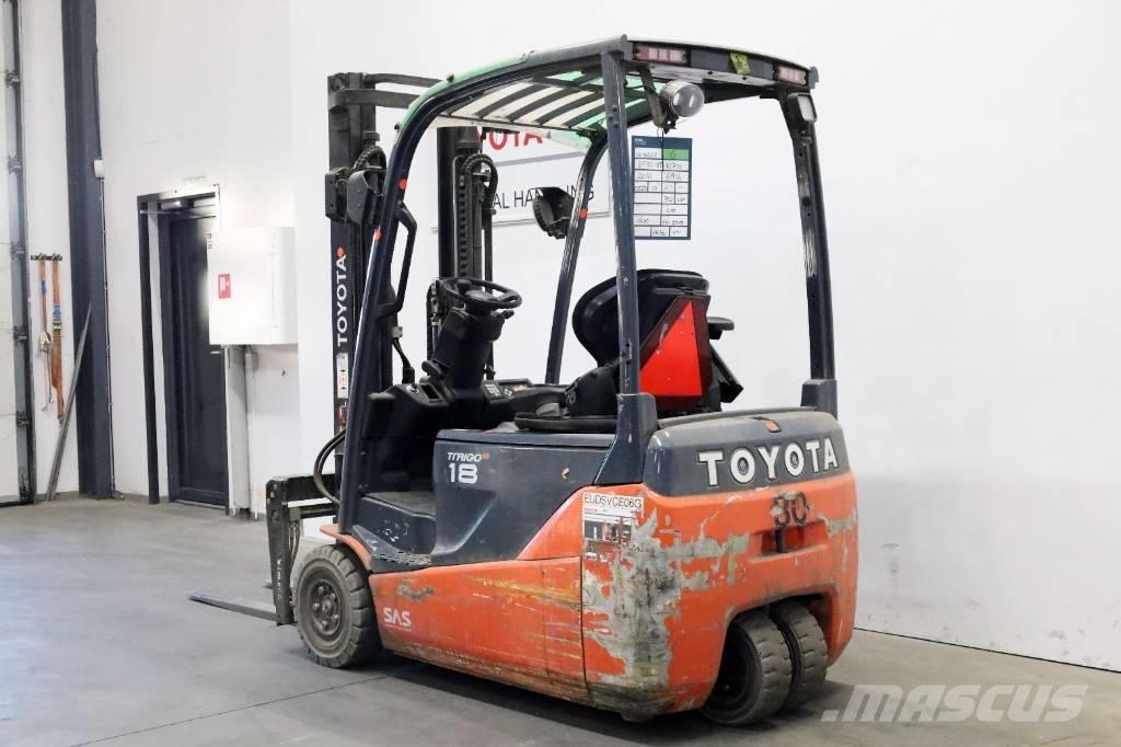 Toyota 8FBE18T شاحنات ذات رافعات شوكية تعمل بالكهرباء