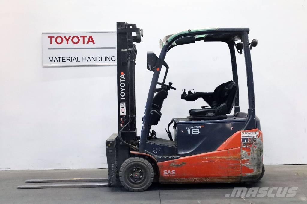 Toyota 8FBE18T شاحنات ذات رافعات شوكية تعمل بالكهرباء