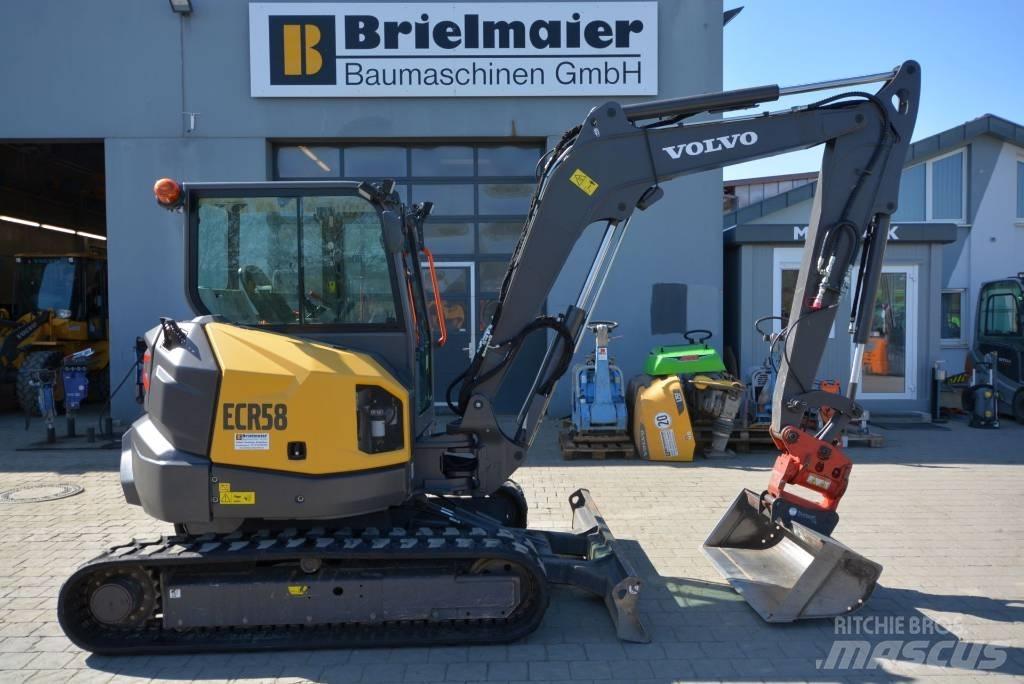 Volvo ECR 58 F حفارات صغيرة أقل من 7 طن (حفارات صغيرة)