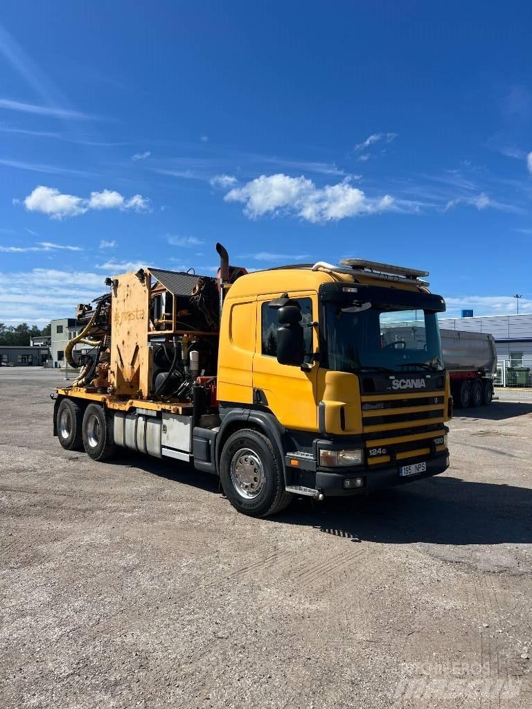 Scania 124 G 420 منصات دق خوازيق
