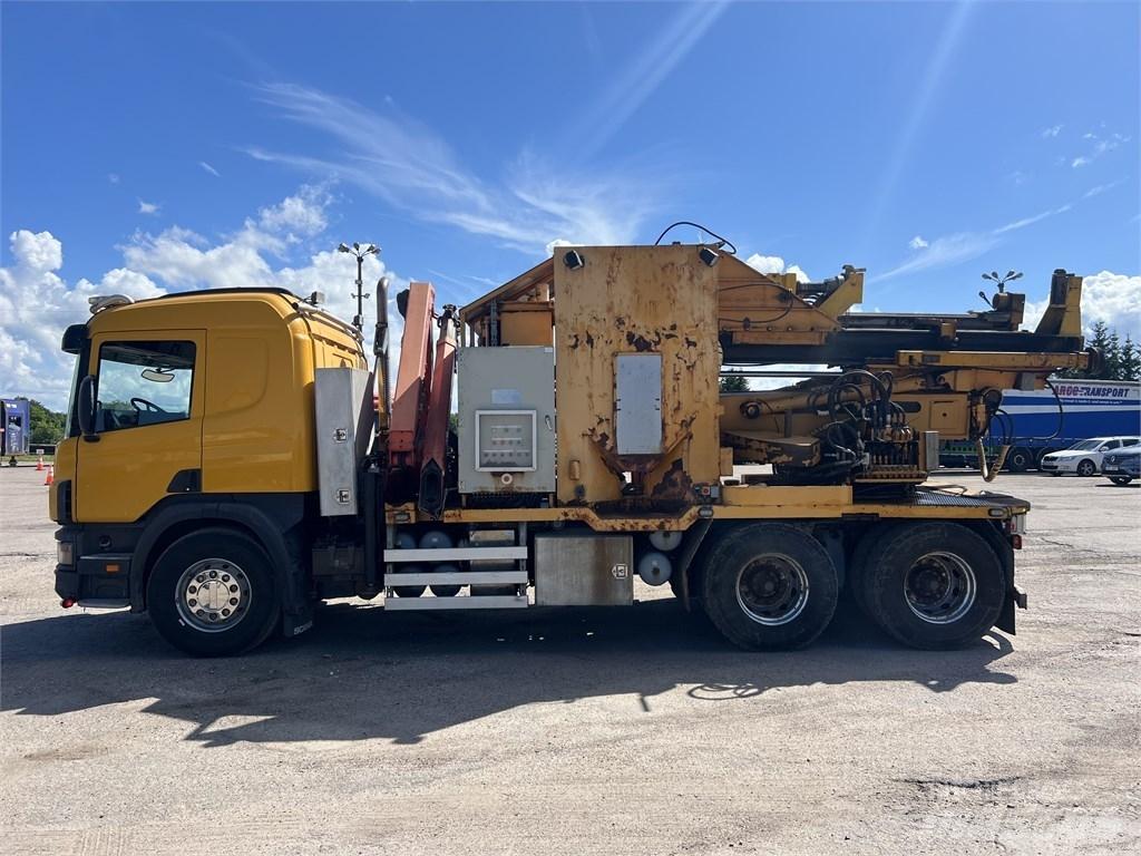 Scania 124 G 420 منصات دق خوازيق