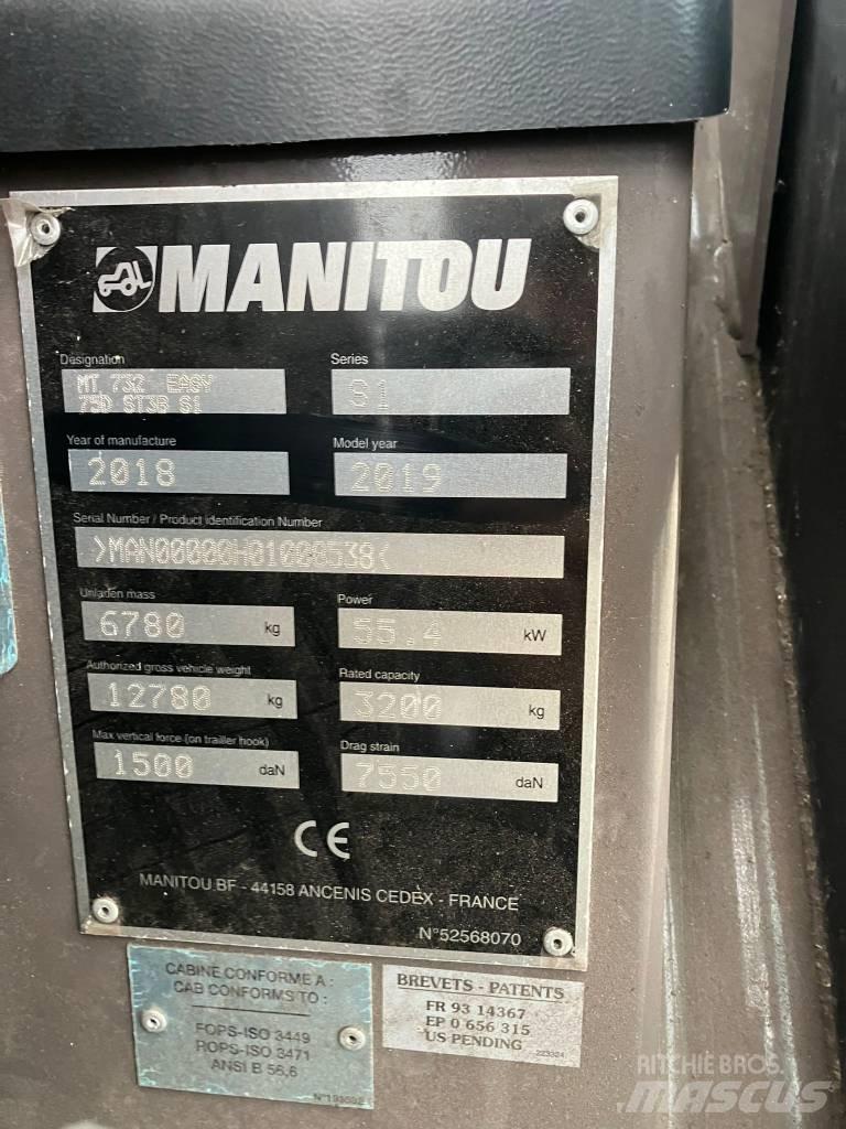 Manitou 732 شاحنات الديزل