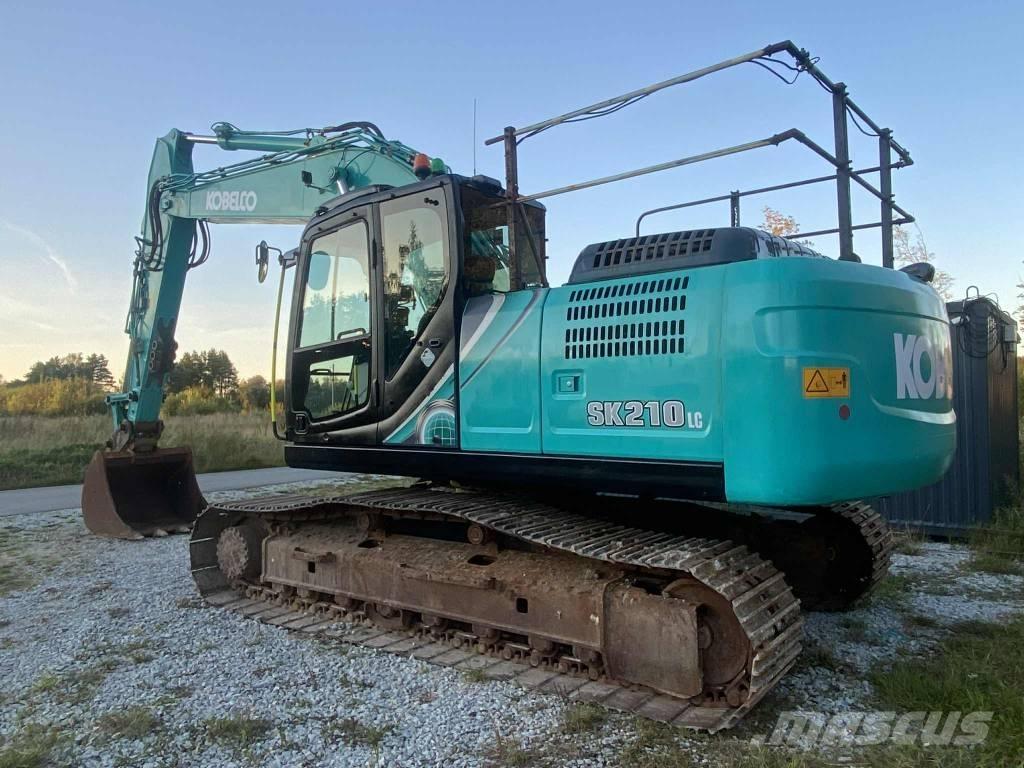 Kobelco SK210LC-10E حفارات زحافة