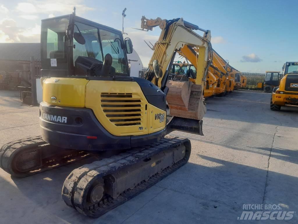 Yanmar Vio 82 حفارات زحافة