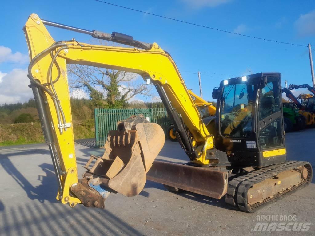 Yanmar Vio 82 حفارات زحافة