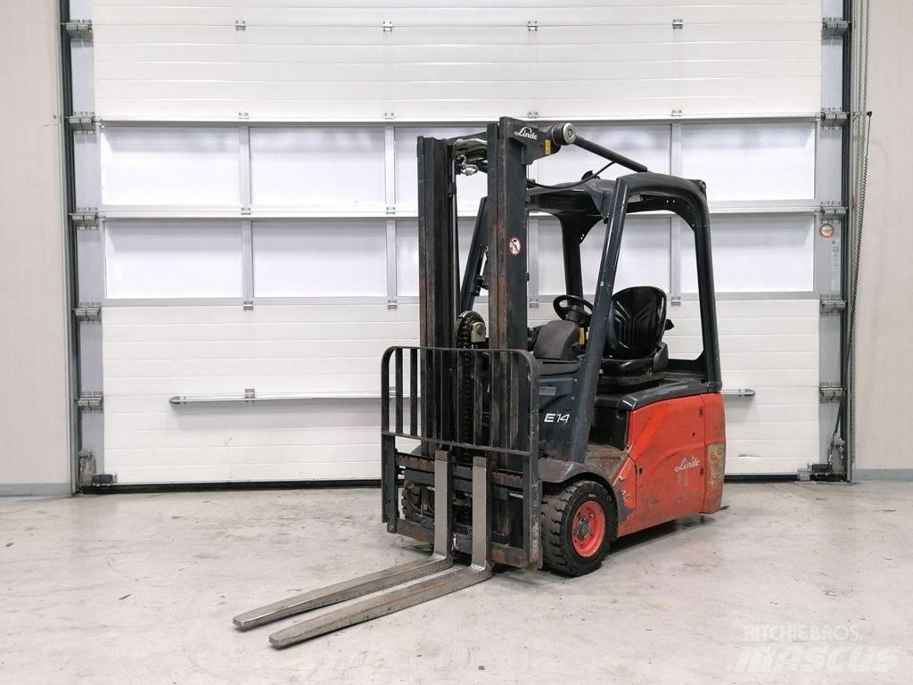 Linde E14-01 شاحنات ذات رافعات شوكية تعمل بالكهرباء