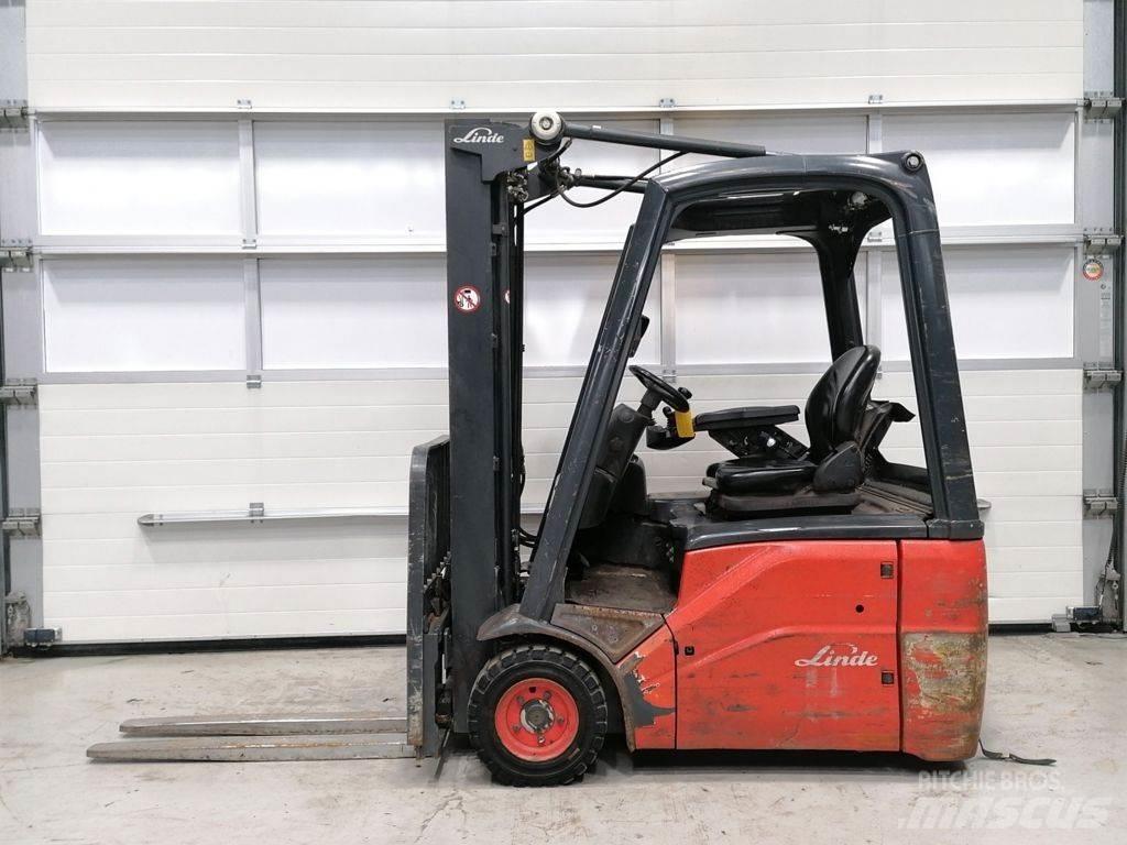 Linde E14-01 شاحنات ذات رافعات شوكية تعمل بالكهرباء