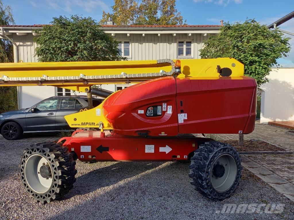 Manitou 220 TJ + رافعات سلة تلسكوبية