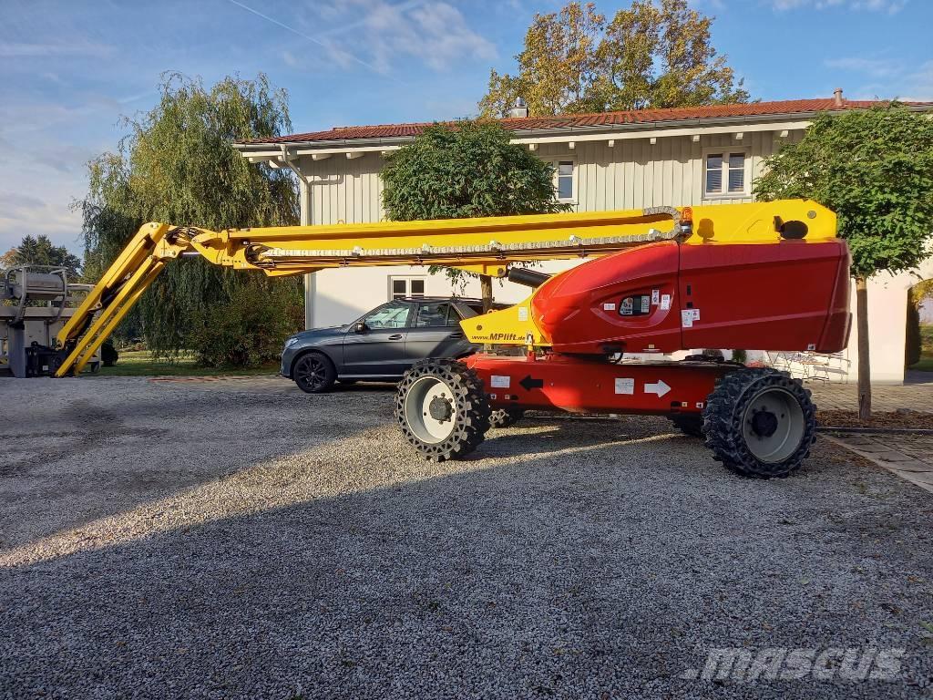 Manitou 220 TJ + رافعات سلة تلسكوبية