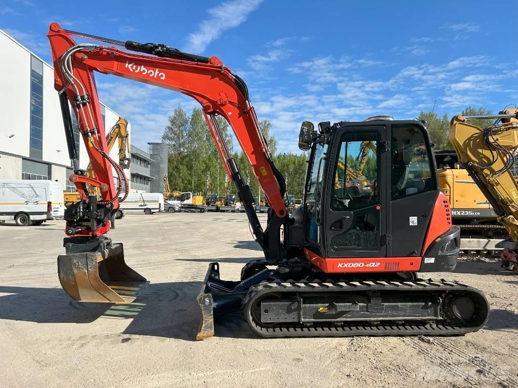 Kubota KX 080-4 A2 حفارات وسط 7 طن - 12 طن